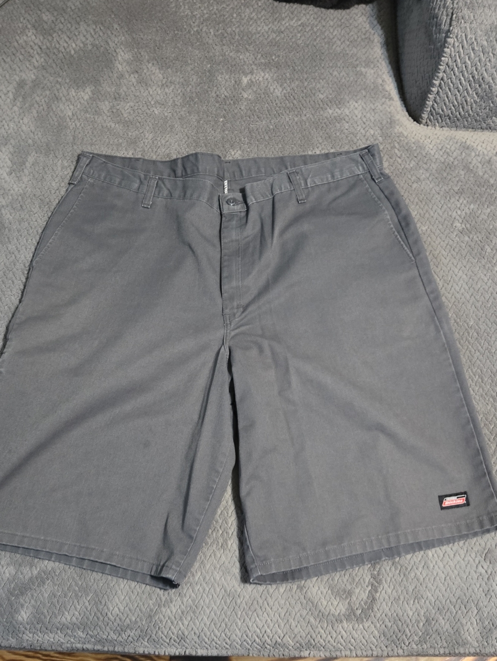 Dickies Men's Slate Gray Flat Front Work Shorts
